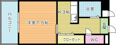 同じ建物の物件間取り写真 - ID:240027912653