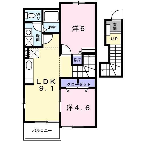 同じ建物の物件間取り写真 - ID:241004677159