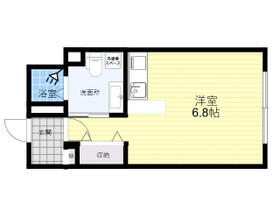 辻産業第１ビル  ｜ 大阪府大阪市港区夕凪２丁目（賃貸マンション1K・4階・25.00㎡） その2