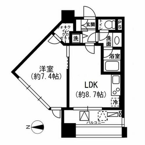 同じ建物の物件間取り写真 - ID:213103285914