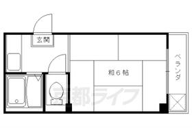 メゾンアオヤマ 302 ｜ 京都府京都市右京区嵯峨苅分町（賃貸マンション1K・3階・18.00㎡） その2