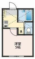 横浜大口ハイツ 202 ｜ 神奈川県横浜市神奈川区大口通（賃貸アパート1K・2階・16.50㎡） その2