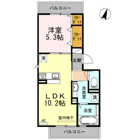 同じ建物の物件間取り写真 - ID:228048081471