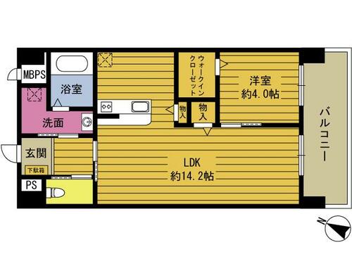 同じ建物の物件間取り写真 - ID:244003941241