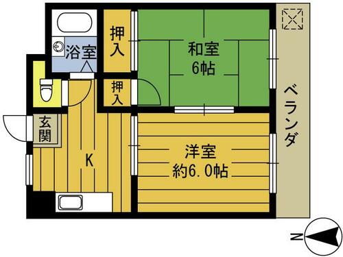 同じ建物の物件間取り写真 - ID:244003749650