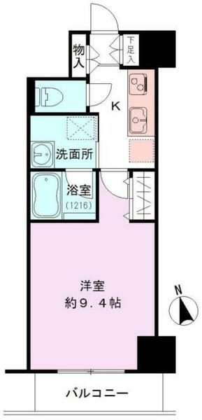 Ｓ－ＦＯＲＴ新潟本町 0506｜新潟県新潟市中央区本町通７番町(賃貸マンション1K・5階・30.13㎡)の写真 その2