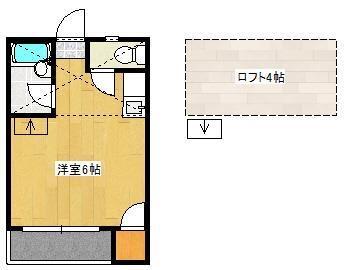 シャルム諏訪野101の間取り