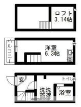 アースクエイク桜ヶ丘北棟  ｜ 愛知県尾張旭市桜ケ丘町西（賃貸アパート1R・1階・20.84㎡） その2