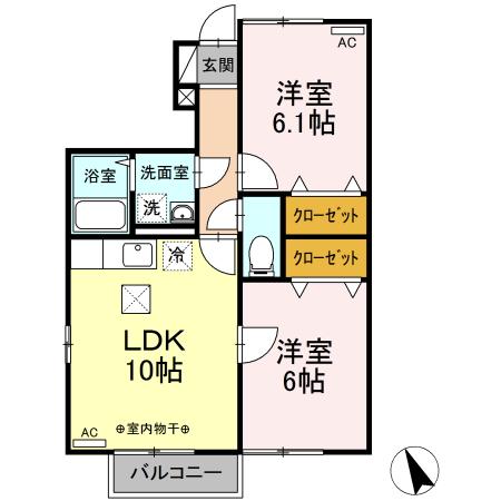 同じ建物の物件間取り写真 - ID:204003967270