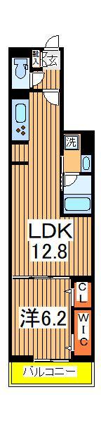 オークツリー｜千葉県柏市柏７丁目(賃貸アパート1LDK・3階・43.45㎡)の写真 その2