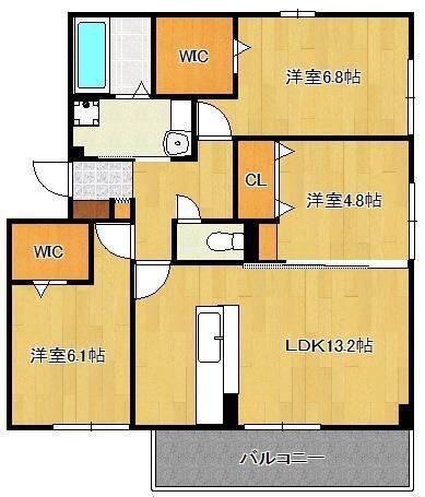 同じ建物の物件間取り写真 - ID:240027113100