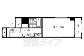 千丸シンフォニーハウス 4-B ｜ 京都府京都市上京区下立売通千本西入稲葉町（賃貸マンション1K・4階・22.00㎡） その2