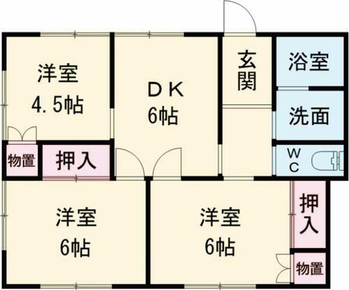 同じ建物の物件間取り写真 - ID:208009265574