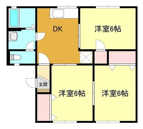 同じ建物の物件間取り写真 - ID:210002595009