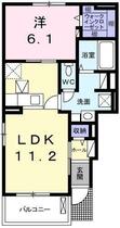 メゾンＳＫ　ＩＩＩ 101 ｜ 兵庫県姫路市四郷町東阿保（賃貸アパート1LDK・1階・44.18㎡） その2