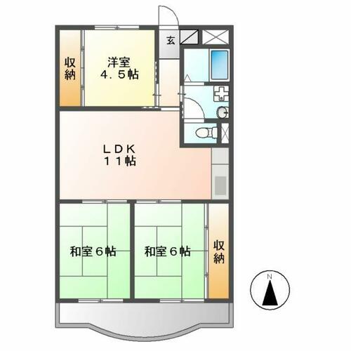 同じ建物の物件間取り写真 - ID:223033096541