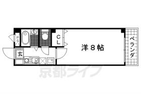 ユーロモダンビル 301 ｜ 京都府京都市伏見区東大手町（賃貸マンション1K・3階・21.33㎡） その2