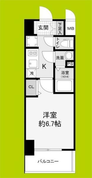 ＡｒｔｉｚＡ淡路｜大阪府大阪市東淀川区淡路４丁目(賃貸マンション1K・4階・23.25㎡)の写真 その1