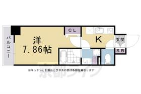 京都府京都市南区東九条明田町（賃貸マンション1K・7階・25.24㎡） その2