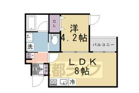 ウェルスクエア京都智恵光院 404 ｜ 京都府京都市上京区中筋通浄福寺東入菱屋町（賃貸マンション1LDK・4階・29.91㎡） その2