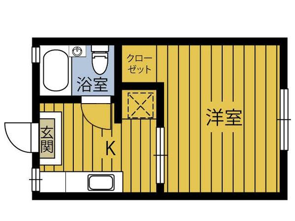 コーポアメニティ 203｜大分県大分市大字旦野原(賃貸アパート1K・2階・19.80㎡)の写真 その2