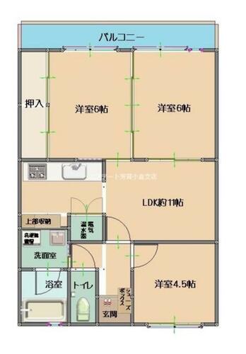 同じ建物の物件間取り写真 - ID:240027945357