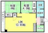 北九州市小倉北区弁天町 6階建 築44年のイメージ