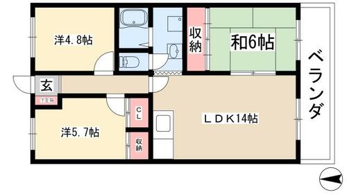 同じ建物の物件間取り写真 - ID:223030962849