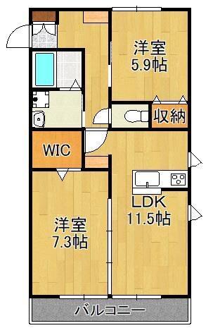 同じ建物の物件間取り写真 - ID:240027420535