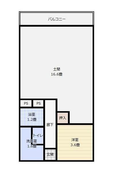 モダニスタ大正町 507｜栃木県足利市大正町(賃貸マンション1LDK・5階・53.46㎡)の写真 その2