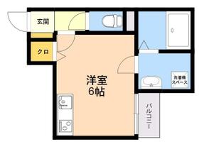 福岡県福岡市西区大字飯氏（賃貸アパート1R・2階・19.45㎡） その2