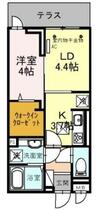 Ｄ－Ｓｅｒｅｎｏ下藤沢  ｜ 埼玉県入間市下藤沢３丁目（賃貸アパート1LDK・1階・33.39㎡） その2