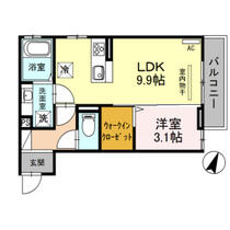 オリーブ　Ⅱ 203 ｜ 新潟県新潟市東区石山４丁目（賃貸アパート1LDK・2階・34.76㎡） その2