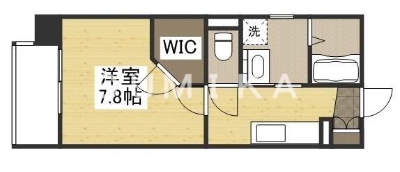 カサ・セグーラ田町｜岡山県岡山市北区田町１丁目(賃貸マンション1K・2階・29.34㎡)の写真 その2