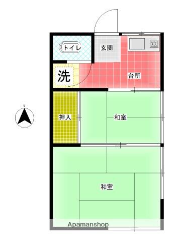 同じ建物の物件間取り写真 - ID:213101109423