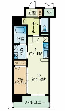 同じ建物の物件間取り写真 - ID:240027953421