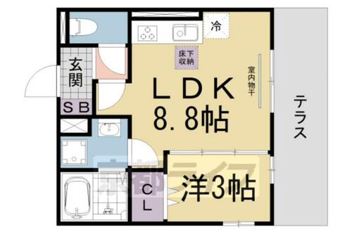 同じ建物の物件間取り写真 - ID:225005590932