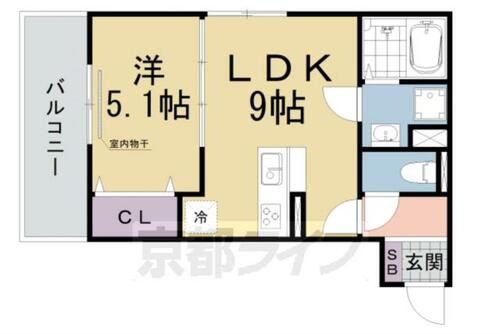 同じ建物の物件間取り写真 - ID:225005590933