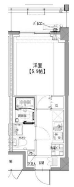 Ｓ－ＲＥＳＩＤＥＮＣＥ松戸ｂｅｎｅ｜千葉県松戸市松戸(賃貸マンション1K・5階・22.26㎡)の写真 その2