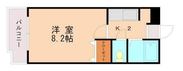 福岡県福岡市東区唐原７丁目(賃貸マンション1K・1階・25.00㎡)の写真 その2