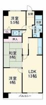 パウゼ藤ヶ丘 302 ｜ 愛知県名古屋市守山区森孝東２丁目（賃貸マンション3LDK・3階・75.00㎡） その2