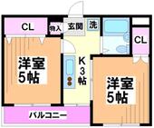 世田谷区桜上水４丁目 3階建 築34年のイメージ