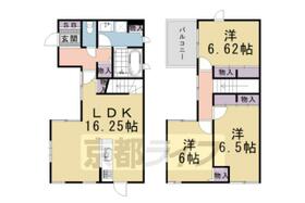 ＮＩＰＯＴＥ 1 ｜ 京都府京都市左京区北白川東瀬ノ内町（賃貸一戸建3LDK・--・86.04㎡） その2