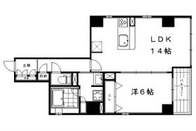 京都府京都市中京区岩上通三条下る下八文字町（賃貸マンション1LDK・4階・50.42㎡） その2