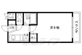 ラ・ポルテ賀茂 115 ｜ 京都府京都市北区上賀茂西後藤町（賃貸マンション1K・1階・22.00㎡） その2