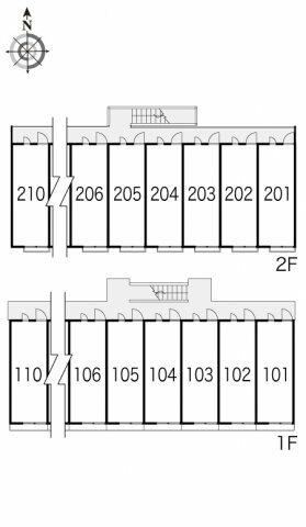 レオパレス萩原天神 205｜大阪府堺市東区日置荘原寺町(賃貸アパート1K・2階・19.87㎡)の写真 その4