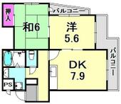 尼崎市南武庫之荘２丁目 3階建 築35年のイメージ