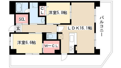 同じ建物の物件間取り写真 - ID:223031407331