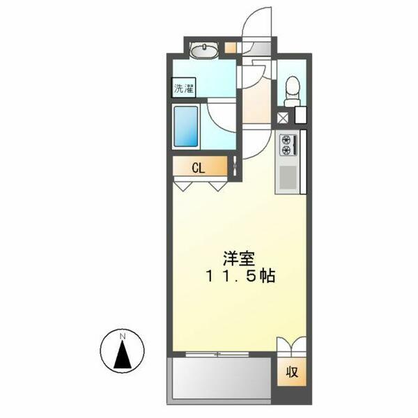 ルポゼ名駅南（ＲＥＰＯＳＥＲ名駅南） 405｜愛知県名古屋市中村区名駅南３丁目(賃貸マンション1R・4階・30.12㎡)の写真 その2