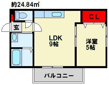 同じ建物の物件間取り写真 - ID:240028615722